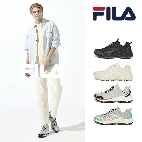 FILA 신상 트리뷴 경량 운동화 겸 트레킹화 남성용