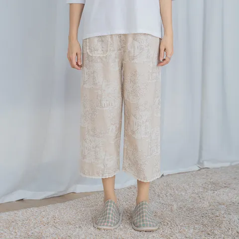 엄마옷 마담4060 베르사유홈웨어팬츠 엄마바지 -ZHW2503002-