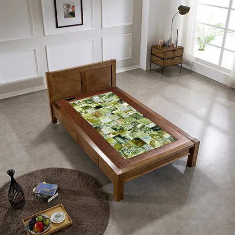 [GS비밀] [구들장] 모던 서랍형 싱글 해주옥 옥침대