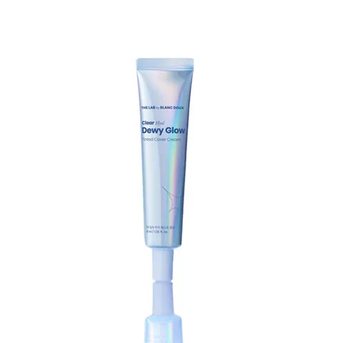 더랩 바이 블랑두 클리어 히알 물광 틴티드 커버 크림 40 ml 광채 커버크림 물광피부 화잘먹 물광베이스 스킨핏 저분자히알루론산 각질케어