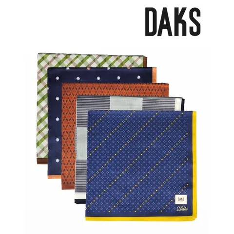 [ 롯데백화점 ][닥스(손수건)]남녀 손수건 5종 택1 PC2169