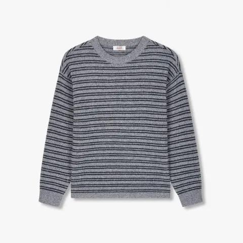 [ 롯데백화점 ][톰보이]스트라이프 라운드넥 풀오버 (91U5152010)