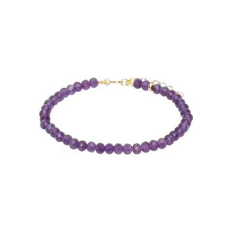 25 FW 지아 지아 여성 퍼플 벌스스톤 페브러리 애머시스트 브레이슬릿 252141F020010