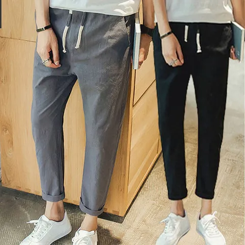 [굿스맨][4컬러] 남성 여름 시원한 캐주얼 9부팬츠 쿨 긴바지