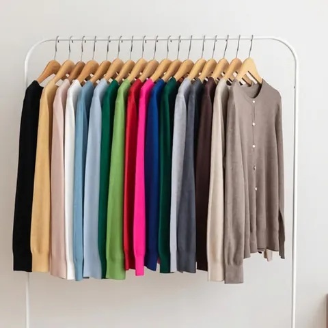 [SALE] 여성 골든 비스코스 가디건 라운드 자켓