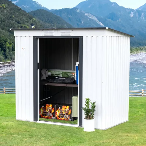 캐빈 하우스 조이 6X4 야외 창고 조립식 농막 전원