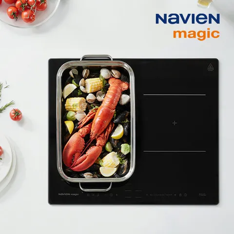 나비엔 매직 무료설치 올파워 3구 인덕션 전기렌지 ERI-6003AF ALL 3구 3300W 독일Schott상판 플렉스존 GS