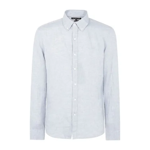 마이클코어스 버튼업 라이트 패브릭 캐주얼 리넨 셔츠 CS4400H4