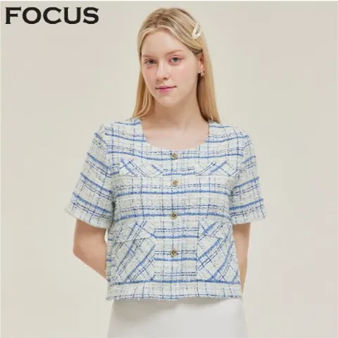 썸머 트위드 자켓_VFI5M1JK1031