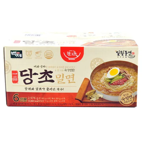 백제 일월풍면 당초 밀면 6인분/코스트코/물냉면