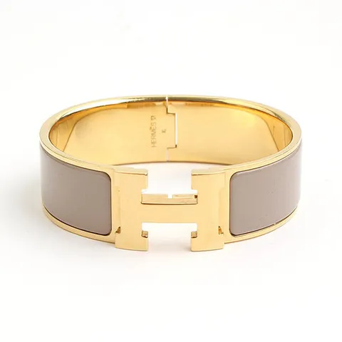 (명품) 에르메스 클릭클락 금장 토프 팔찌