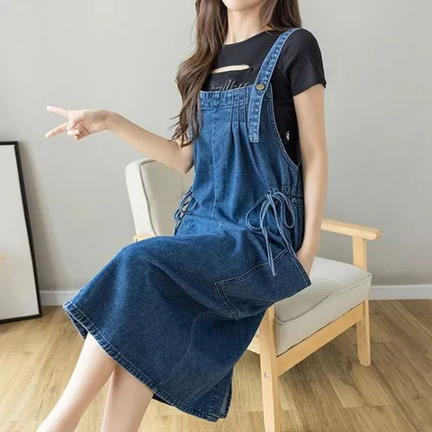 [코코에보니]청멜빵원피스 뒷트임뷔스티에원피스/OP-127