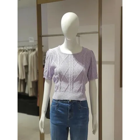 [에꼴드파리]MARIO보카시 피셔 반팔 니트 S67RB44KKBS67Z