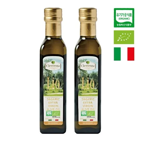 유기농 엑스트라버진 올리브유 리오 올리브오일 250ml x 2병 저온압착