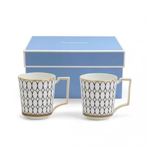 [ AK백화점 ][웨지우드] 르네상스골드 머그 2p (블루)