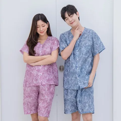 [페스타 특가] 풍기인견 남여 시원한 파자마(상하세트) 3종 택1
