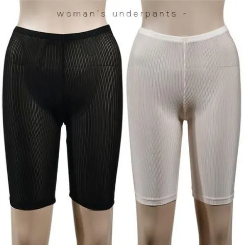 3묶음 (뵈뵈)부드럽고 시원한 편안한 세로골지 5부 속바지 시