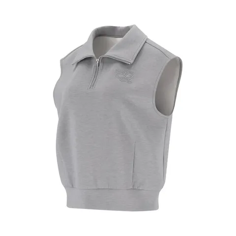 [ 롯데백화점 ][엘르골프]25년 봄 여성 로고 자수 포인트 반집업 베스트 [6L25701]