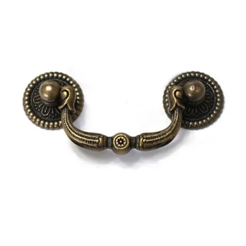 손잡이 2구손잡이 (해마 엔틱_대형)서랍손잡이 볼트제