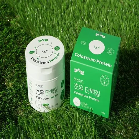 강아지 초유 단백질 100g 심장사상충약