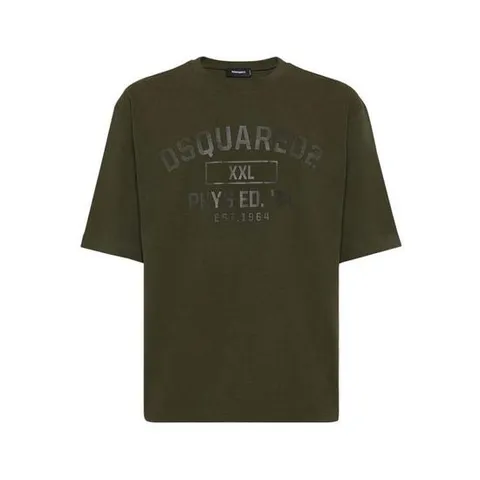 디스퀘어드2 반팔 티셔츠 S74GD1413D20033728 Green