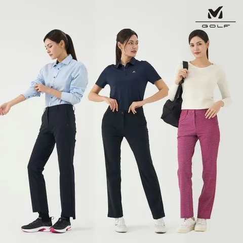[밀레 골프]여성 여름 롱팬츠 3종세트