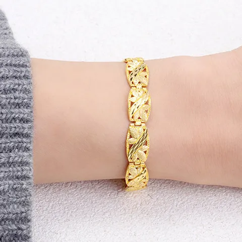 [골드모아] 여자 순금 팔찌 26.25g [컷팅웨이브 가든]