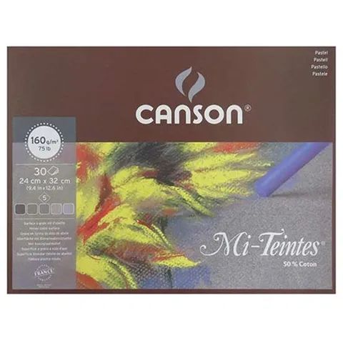 캔손 미뗑스패드 160g 24X32 Grey 고급드로잉북 스케치북 드로잉북 패드 고급미술용지 패드 미술패드 스케