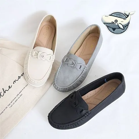 부드러운 가죽 드라이빙 슈즈 중년 로퍼 편안한 로퍼