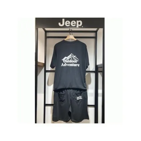 [지프]JEEP Jeep 아웃도어 반팔티 반바지 세트 트레이닝 세트_4 JP2TSU395_JP2TSU995_4