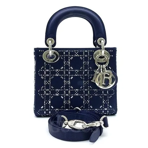 [구구스]중고명품 크리스찬 디올 새틴 레이디백 미니 M0500PRTC (NO 5047143)