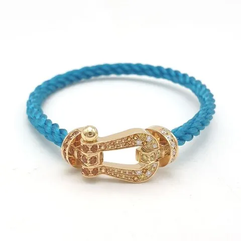 [구구스]중고명품 프레드 다이아 포스텐 팔찌 (라지) (NO 5805072)