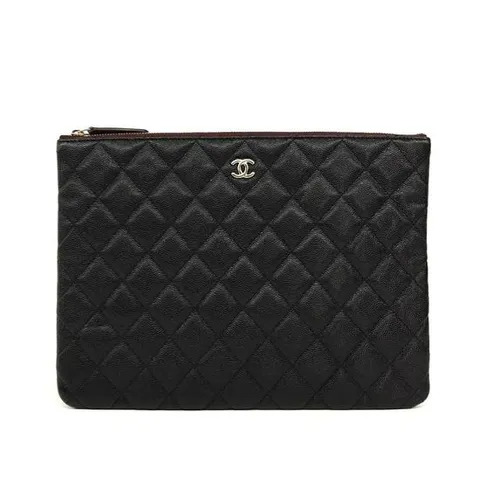 [구구스]중고명품 샤넬 캐비어 클러치 뉴미듐 (NO 7455685)