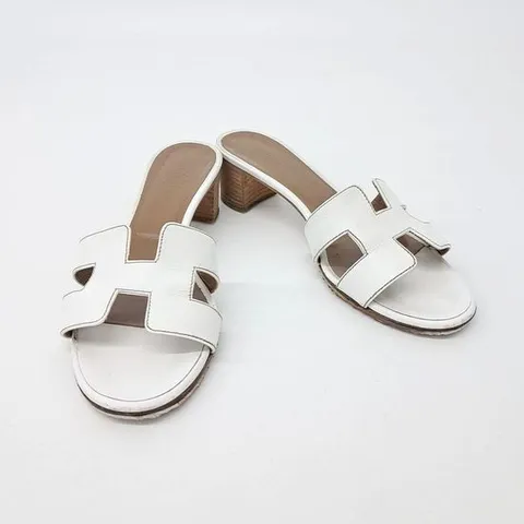 [구구스]중고명품 에르메스 H 오아시스 슬리퍼 235 (NO 7266453)