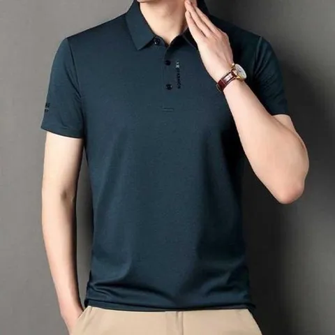 티셔츠 남자 데이트룩 메쉬 카라 피케 반팔 여름