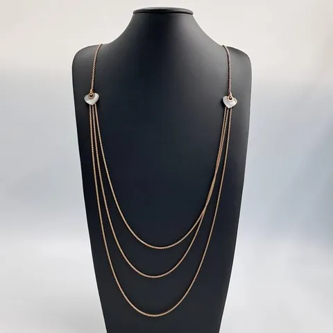 [구구스]중고명품 불가리 유색 쿠오레 목걸이 (NO 10079146)