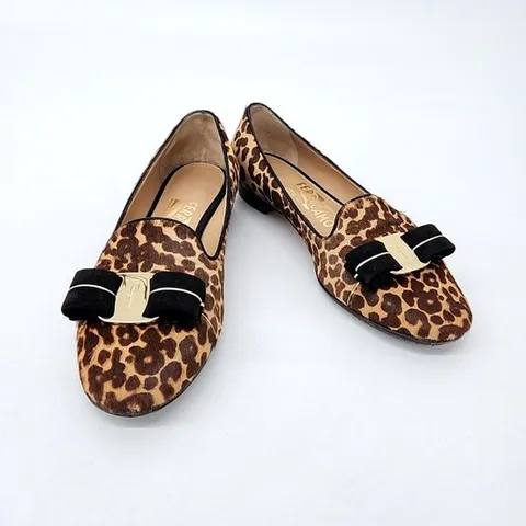 [구구스]중고명품 페레가모 송치 플랫슈즈 220 (NO 10026682)