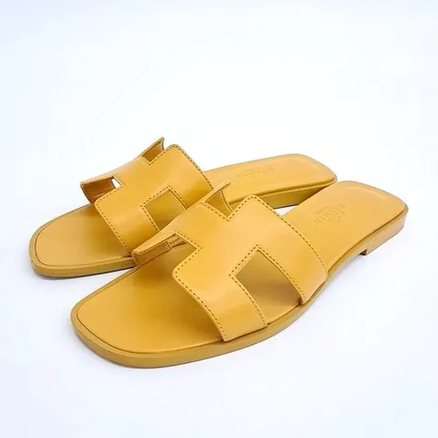 [구구스]중고명품 에르메스 오란 슬리퍼 220 (NO 10078191)