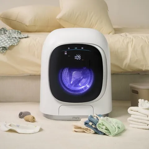 로보락 M1 올인원 미니 세탁건조기 / 세탁 1kg, 건조 0.5kg / 분리세탁 / 아기옷 속옷 운동복 / 소형세탁기 / UVC 살균 / 저온건조