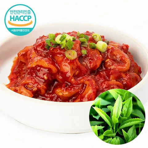 [웰굿] HACCP 전북 프리미엄 녹차 품은 멍게젓갈 350g