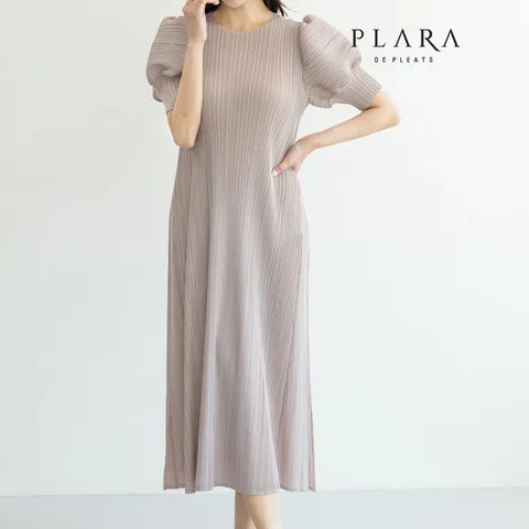 플라라 (88까지)플리츠볼륨퍼프원피스