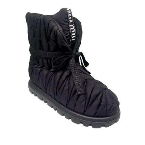 [관세포함] 미우미우 리나일론 패딩 부츠 5U558D 89G (블랙) PD392