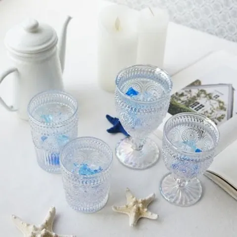 고블렛 대-재입고 글로리아 글라스 시리즈 오로라 유리컵 고급컵 유리잔 고급잔 고급유리잔 물잔 술잔 맥주