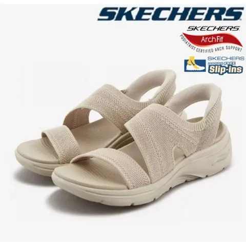 [ 롯데백화점 ]스케쳐스 여성 고워크 아치핏 2.0 샌들 슬립인스 SP0WSCFM022-LP