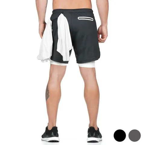 바지 레깅스 일체형 수건홀 반바지 URD-513 트레이닝복