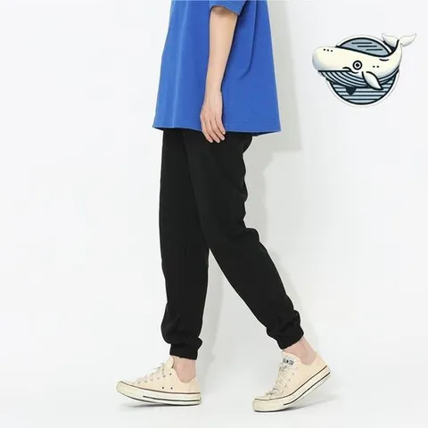 마바지 편안한 린넨 조거바지 캐주얼 통기성