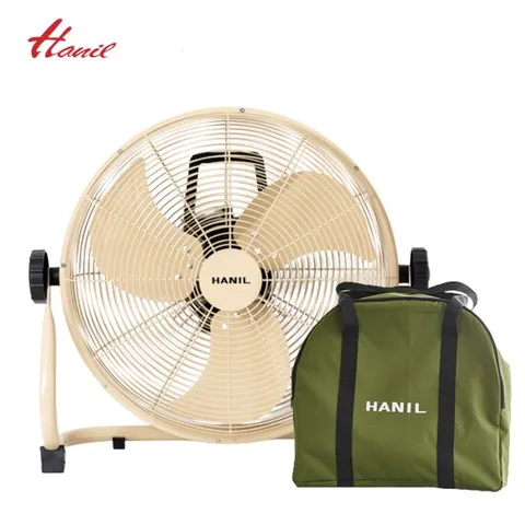 한일 캠핑선풍기 캠핑용 무선 충전식 써큘레이터 가방포함 16인치 40cm 탄색상