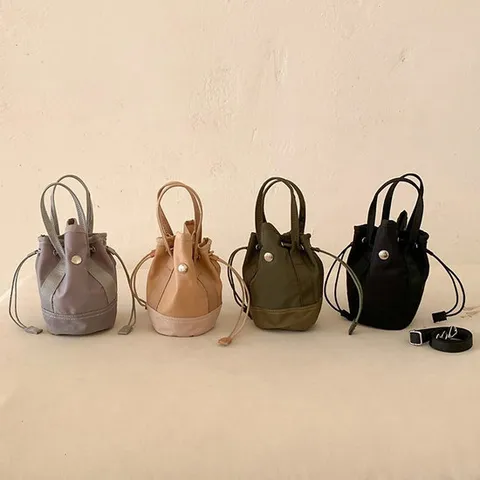 인해하우스 / 데일리 캔버스 미니 복조리 손가방