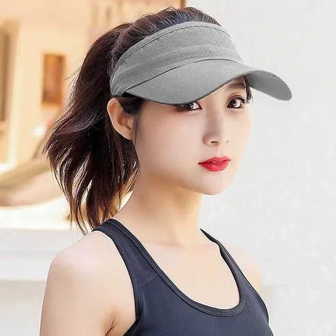 그레이 썬캡 여성썬캡 자외선차단썬캡 골프썬캡 썬햇