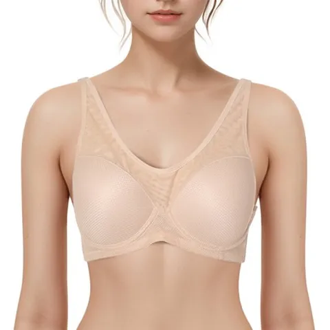 [ 롯데백화점 ][비비안(언더웨어)]가슴상단까지 덮어주는 메쉬소재 노와이어 몰드브라2종BR1940ASET